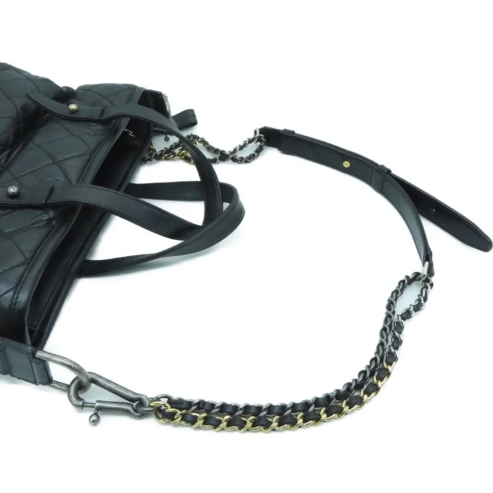 💎✨ BEAUTIFUL ✨💎 Chanel Gabrielle Leather Quilted Shoulder Bag - Picture 8 of 14